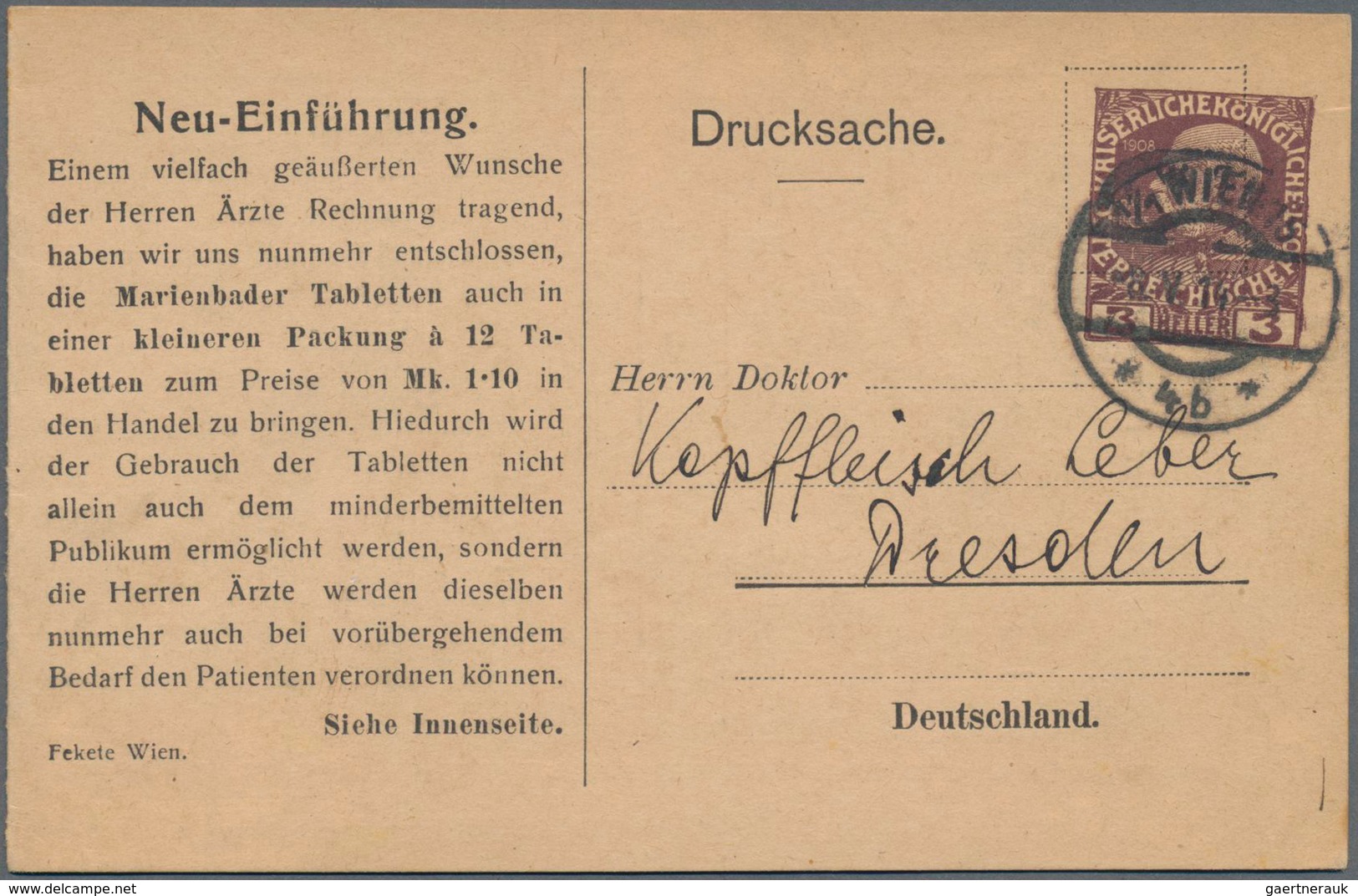 Österreich: 1885/1985, Bestand Von Ca. 930 Briefen, Ansichtskarten, Ganzsachen, Sowie Einem Telegram - Verzamelingen