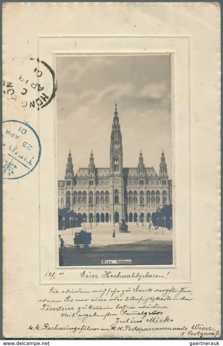 Österreich: 1892/1940, Österreich, Schweiz und Liechtenstein, Partie von zehn Briefen/Karten, dabei