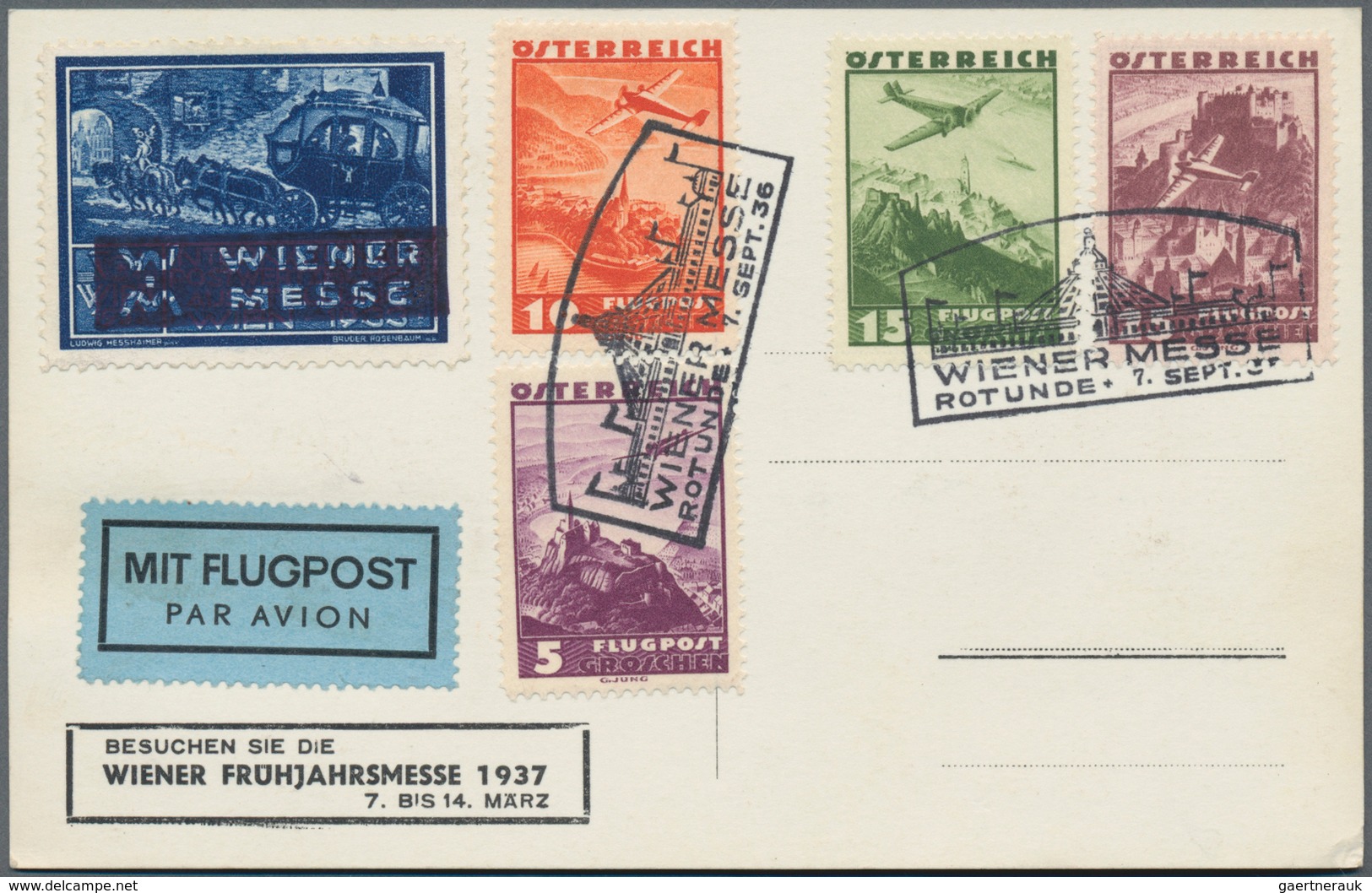 Österreich: 1895/1965 (ca.), Vielseitige Partie Von Ca. 85 Briefen Und Karten Mit Philatelistischen - Colecciones