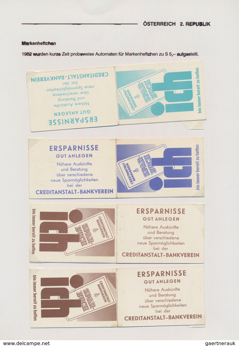 Österreich: 1957/1970 Ca., Freimarken BAUWERKE, Umfangreiche Spezialsammlung Mit Ca.130 Briefen U. P - Colecciones