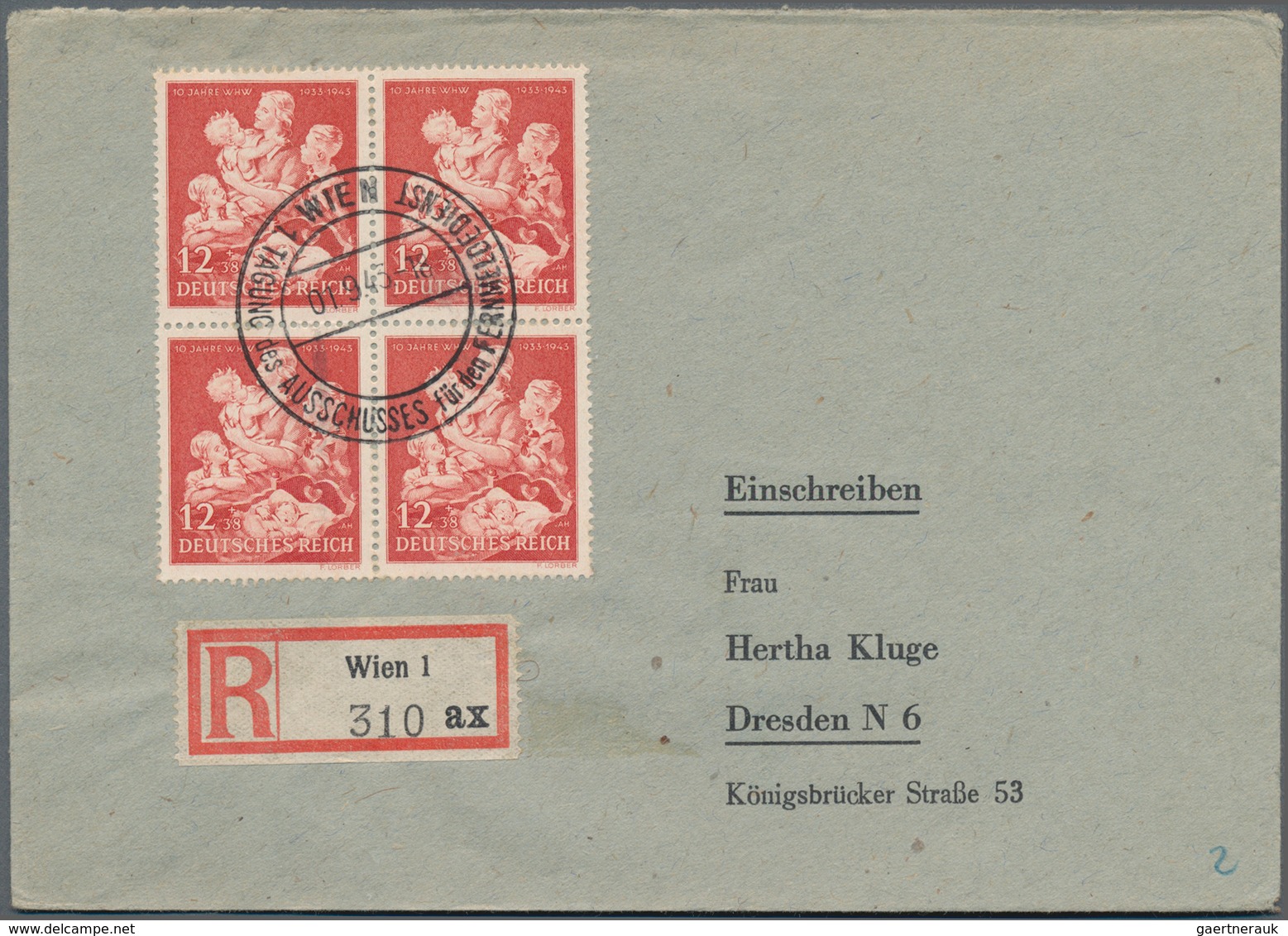 Österreich - Ostmark: 1940/1944, Partie Von Ca. 100 Briefen/Karten, Ferner Ca. 50 Teilseiten Eines P - Sonstige & Ohne Zuordnung