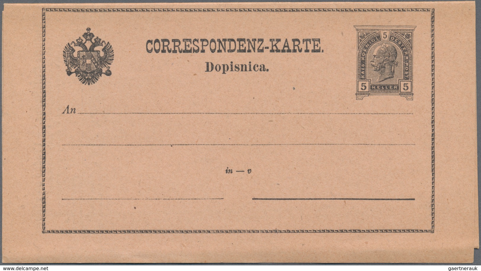 Österreich - Ganzsachen: 1883/1903 Ca. 30 Ungebrauchte Steuerpostanweisungen, Incl. Einer Ungebrauch - Otros & Sin Clasificación