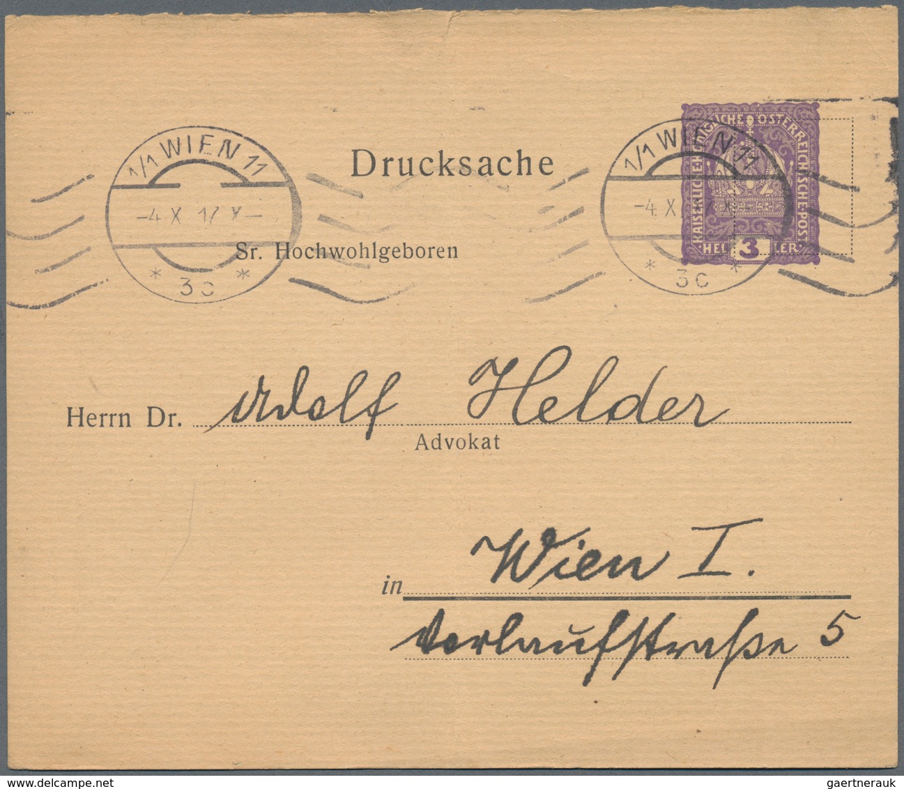 Österreich - Privatganzsachen: 1934, Eine Gebrauchte Ganzsachenkarte Und 18 Ungebrauchte Und Gebrauc - Sonstige & Ohne Zuordnung