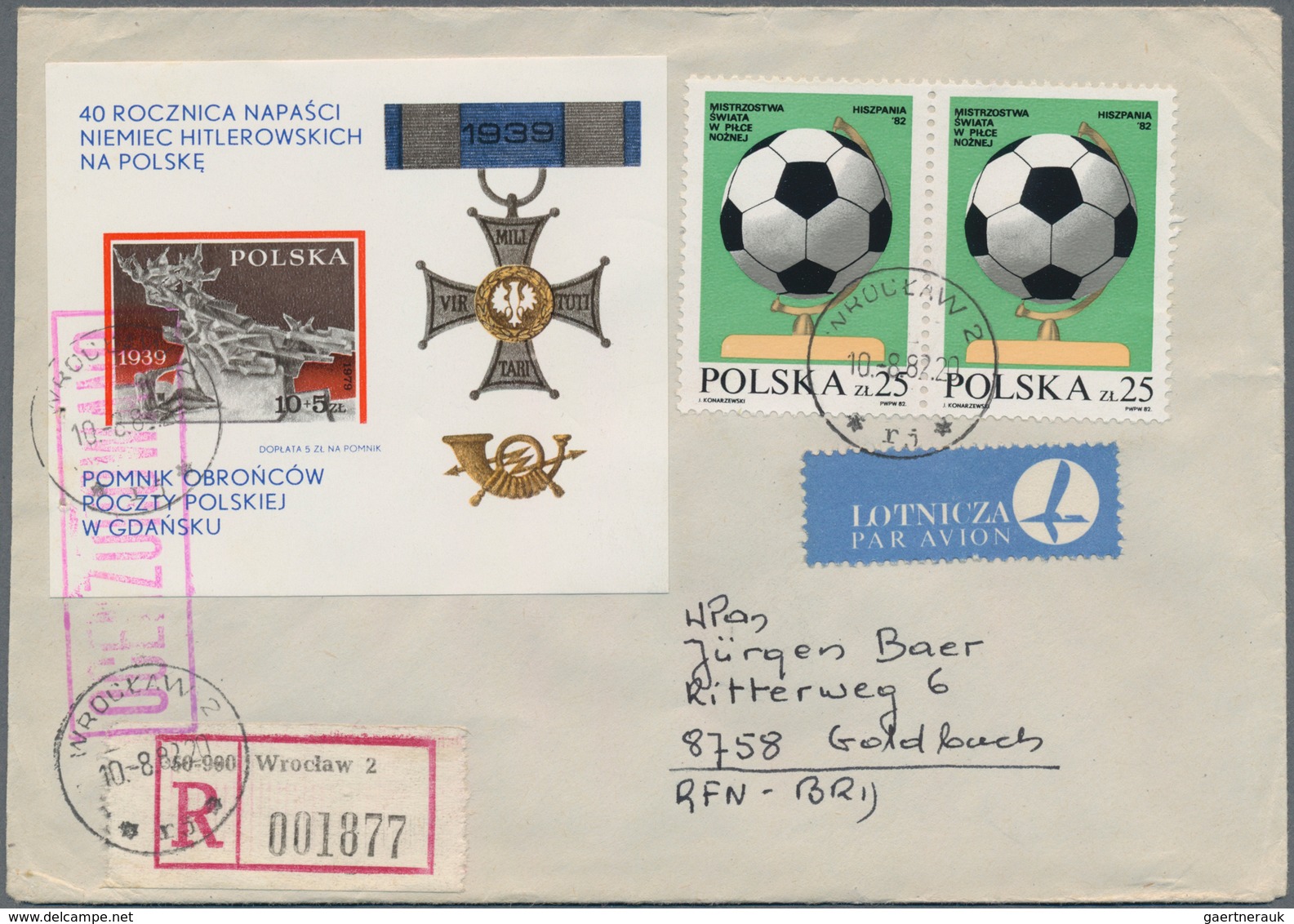 Polen - Besonderheiten: 1981/82, Accumulation Of Approx. 110 Covers, Postcards And Commercially Used - Andere & Zonder Classificatie
