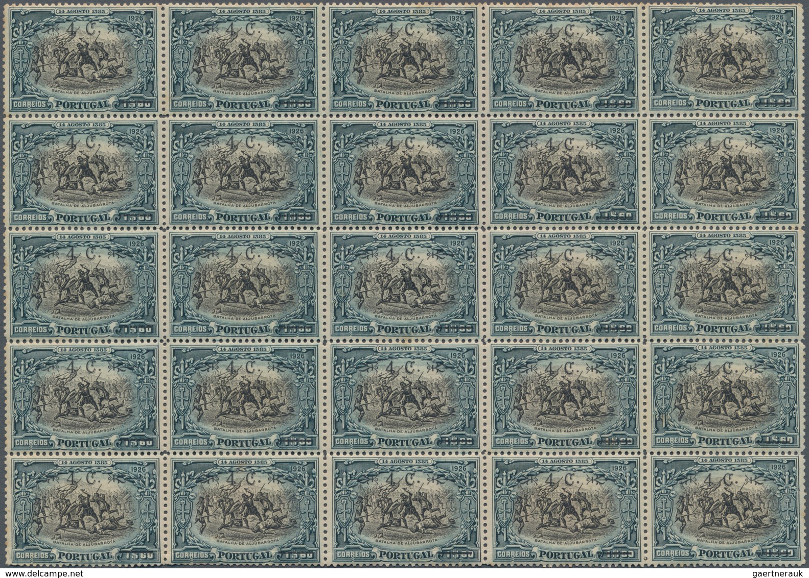 Portugal: 1900/1940 (ca.), Balance Of Mint Material In Two Stockbooks Resp. Loose Multiples Of 1926 - Autres & Non Classés