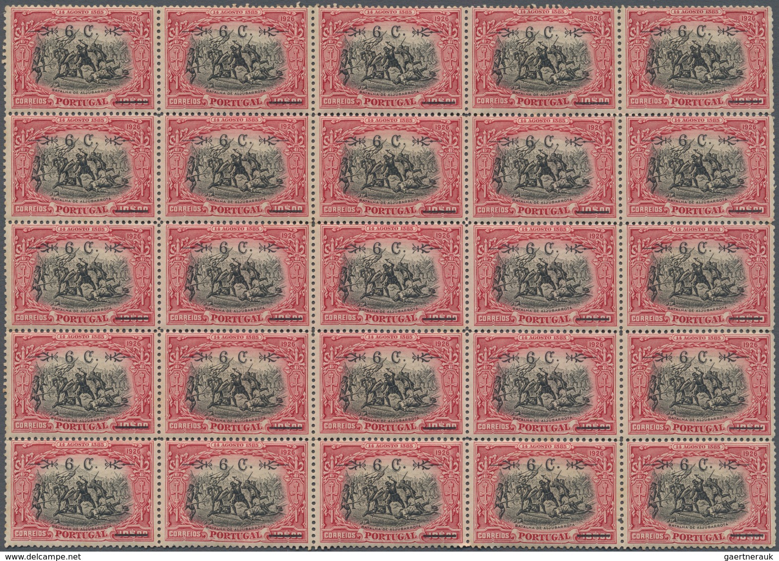 Portugal: 1900/1940 (ca.), Balance Of Mint Material In Two Stockbooks Resp. Loose Multiples Of 1926 - Autres & Non Classés