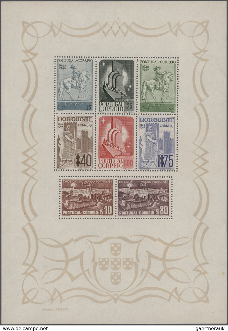 Portugal: 1912/1990 (ca.), Comprehensive Mint Accumulation/stock In 26 Albums, Well Filled And Sorte - Autres & Non Classés