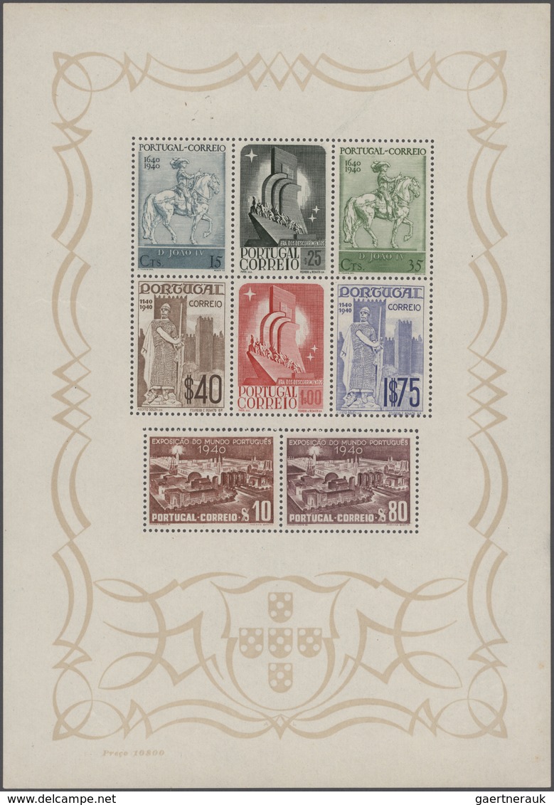 Portugal: 1912/1990 (ca.), Comprehensive Mint Accumulation/stock In 26 Albums, Well Filled And Sorte - Sonstige & Ohne Zuordnung