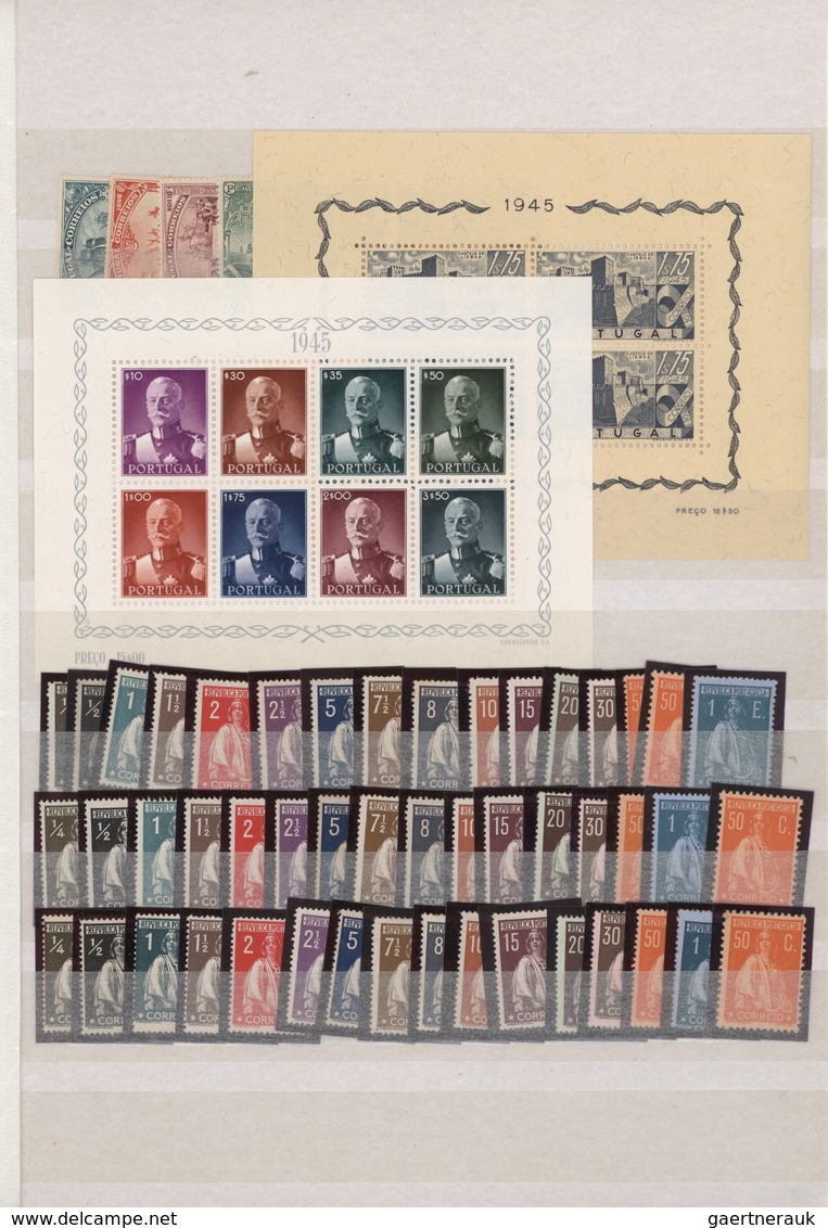 Portugal: 1912/1990 (ca.), Comprehensive Mint Accumulation/stock In 26 Albums, Well Filled And Sorte - Sonstige & Ohne Zuordnung