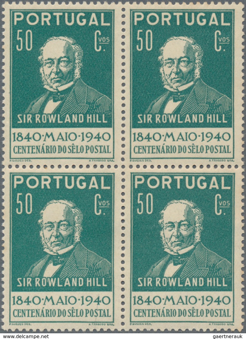 Portugal: 1940, Nice Selection Of These Rare Stamps. Michel No. 606/609 + 611/629 Mint Never Hinged. - Otros & Sin Clasificación