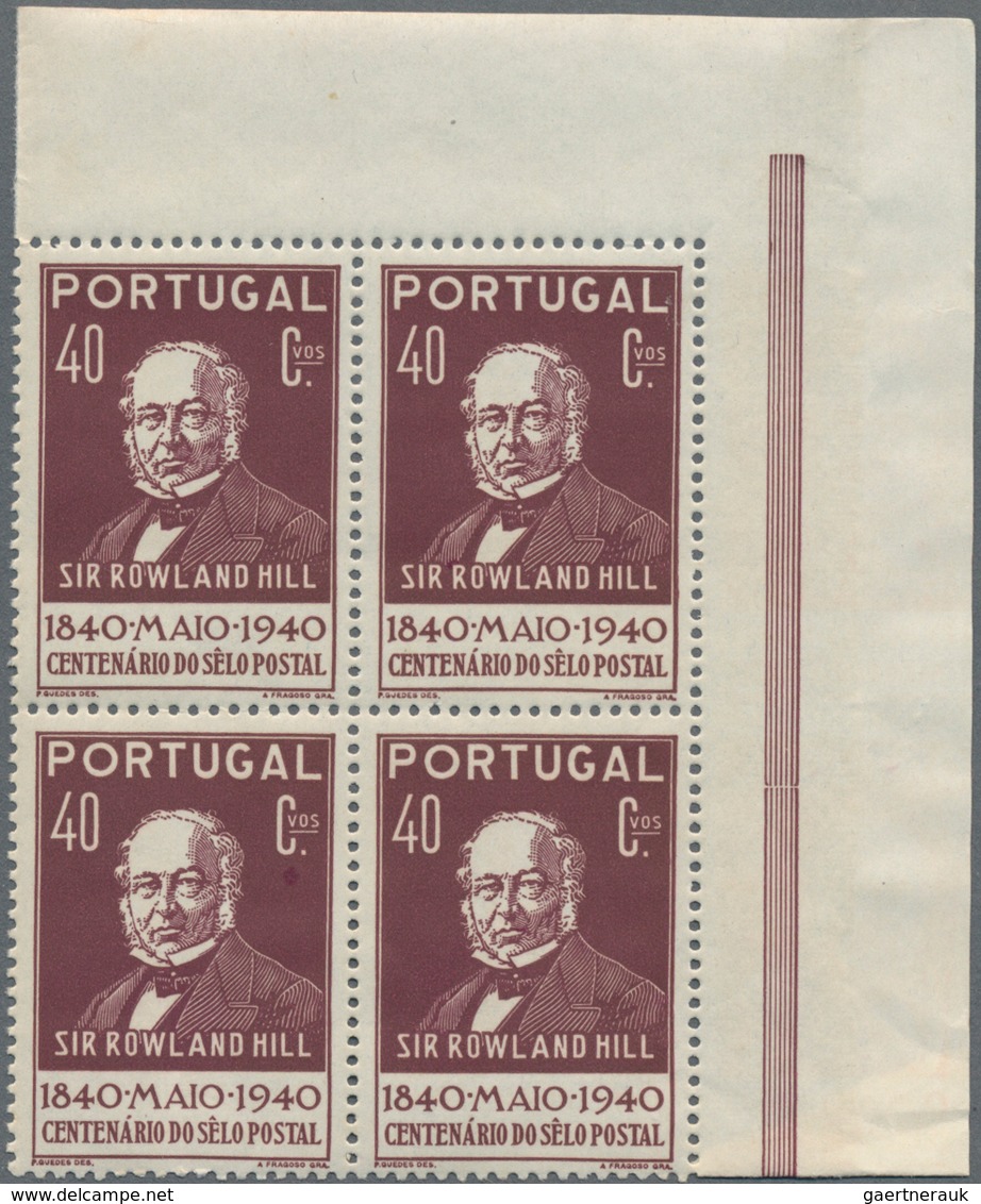 Portugal: 1940, Nice Selection Of These Rare Stamps. Michel No. 606/609 + 611/629 Mint Never Hinged. - Otros & Sin Clasificación