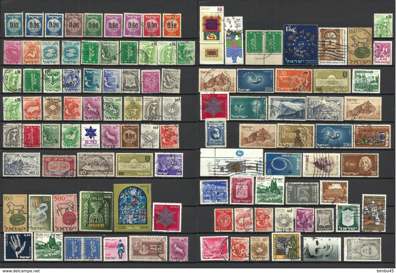 LOT STAMPS ISRAEL --USED ( 2 ) - Collections, Lots & Séries