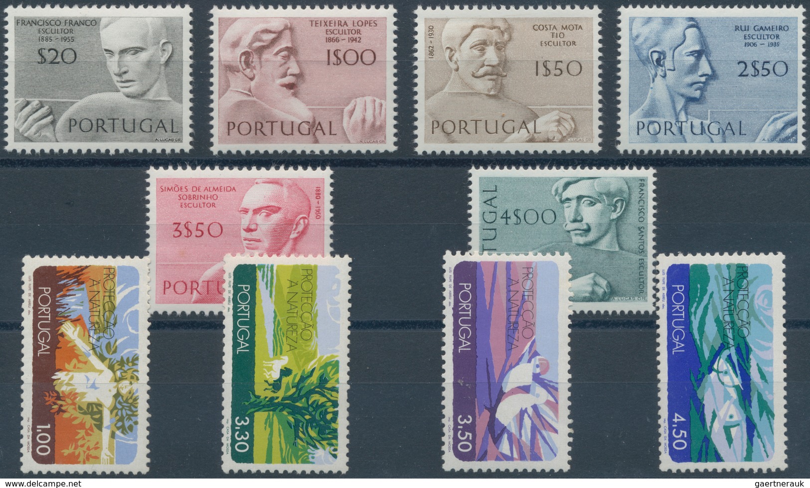 Portugal: 1971, More Than 90 Complete Year Sets Mint Never Hinged. Michel More Than 6800,- €. - Otros & Sin Clasificación