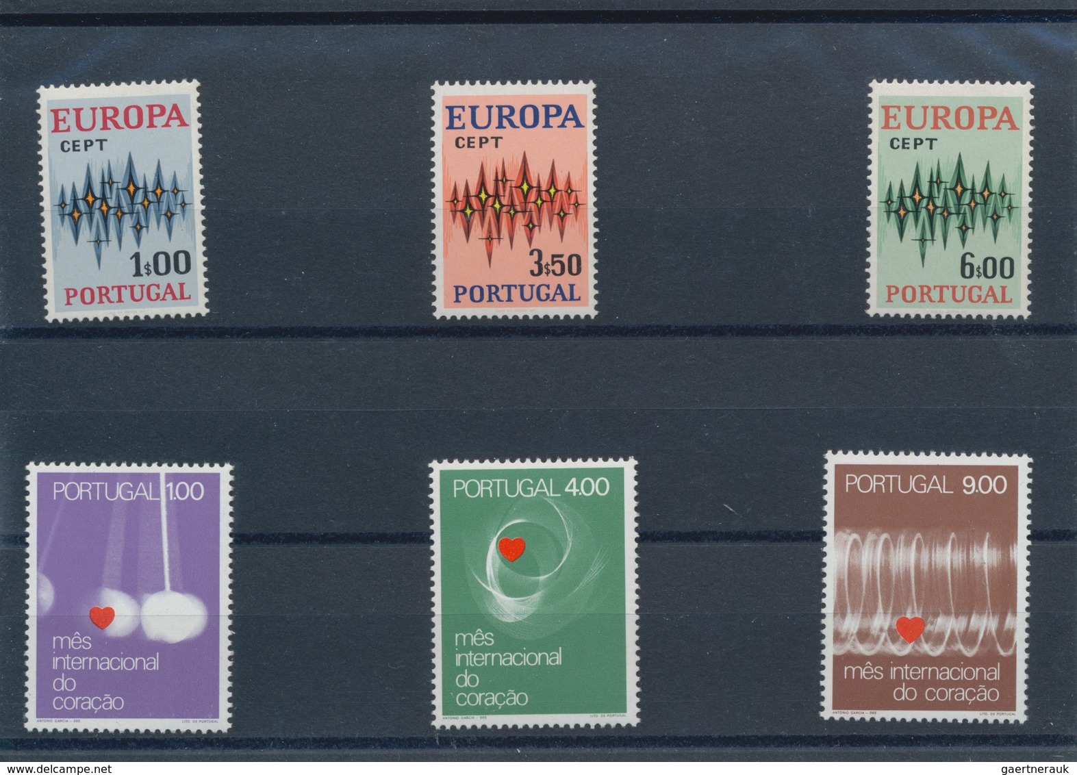 Portugal: 1971/1972, Sets Per 175 MNH Without The Definitives. Every Year Set Is Separately Sorted O - Sonstige & Ohne Zuordnung