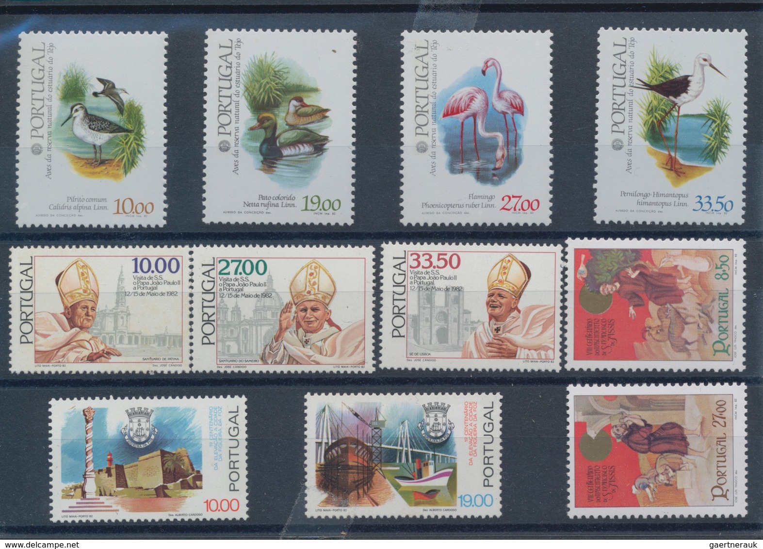 Portugal: 1982/1984, Sets Per 175 MNH Without The Definitives And Souvenir Sheets. Every Year Set Is - Otros & Sin Clasificación