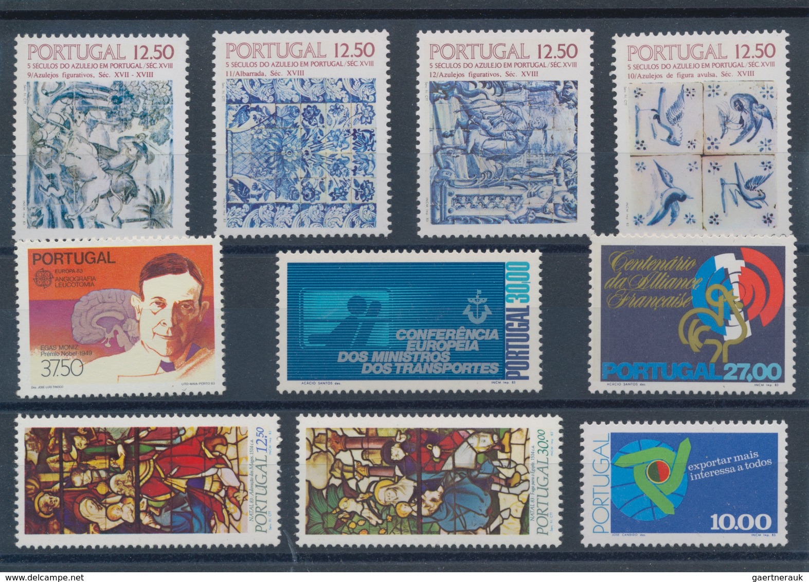 Portugal: 1982/1984, Sets Per 175 MNH Without The Definitives And Souvenir Sheets. Every Year Set Is - Autres & Non Classés