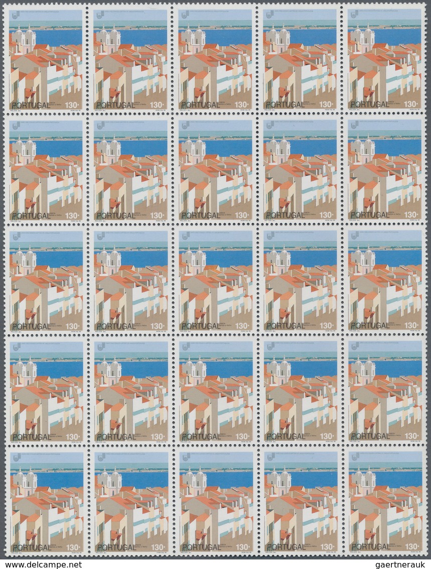 Portugal: 1993, Portugal, Art And Firebrigade, 895 X Michel No. 1959 And 900 Each Of 1961+1967 Mint - Sonstige & Ohne Zuordnung