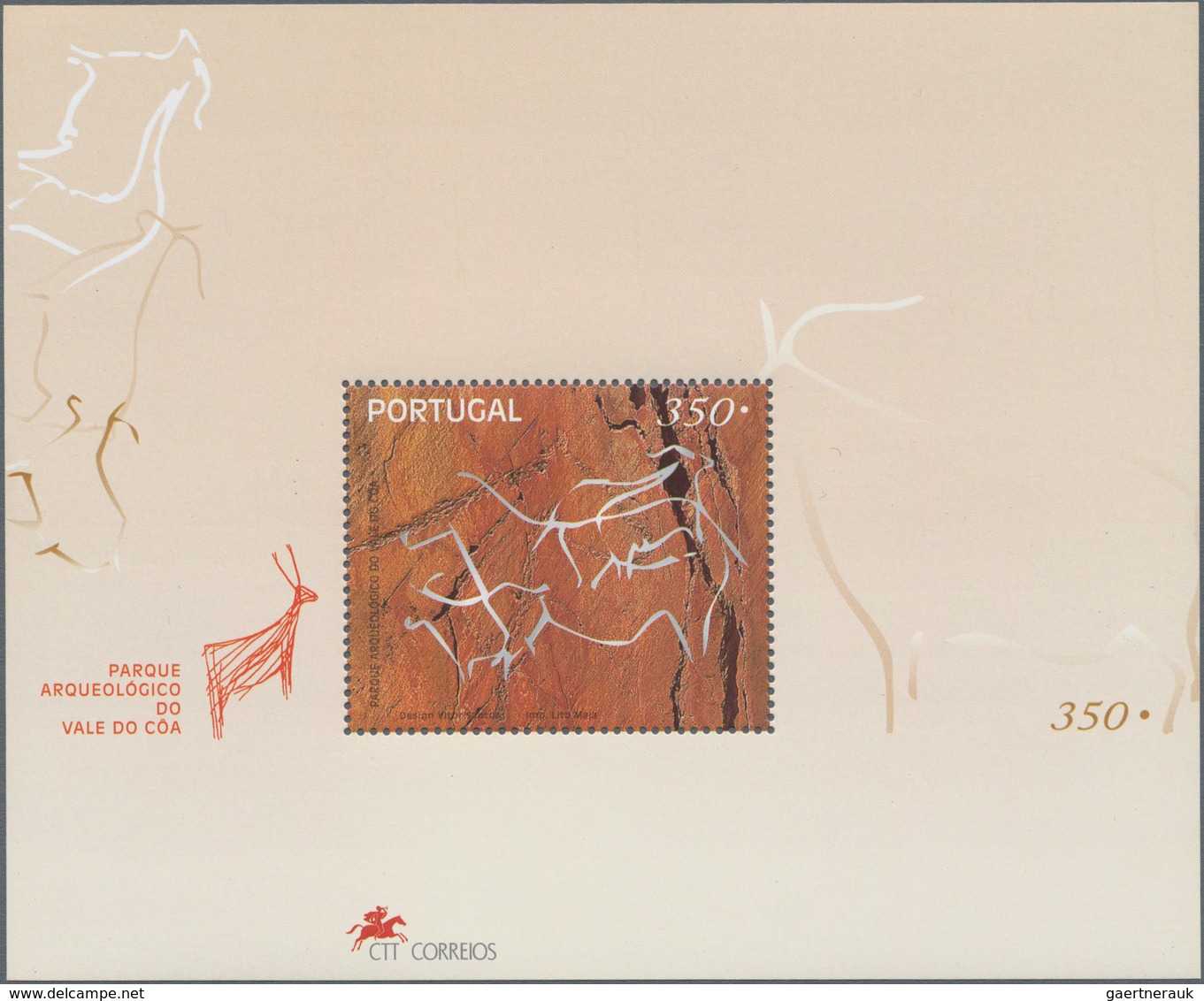 Portugal: 1998, Archeological National Park Lot With 250 Miniature Sheets, Mint Never Hinged, Mi. Bl - Otros & Sin Clasificación