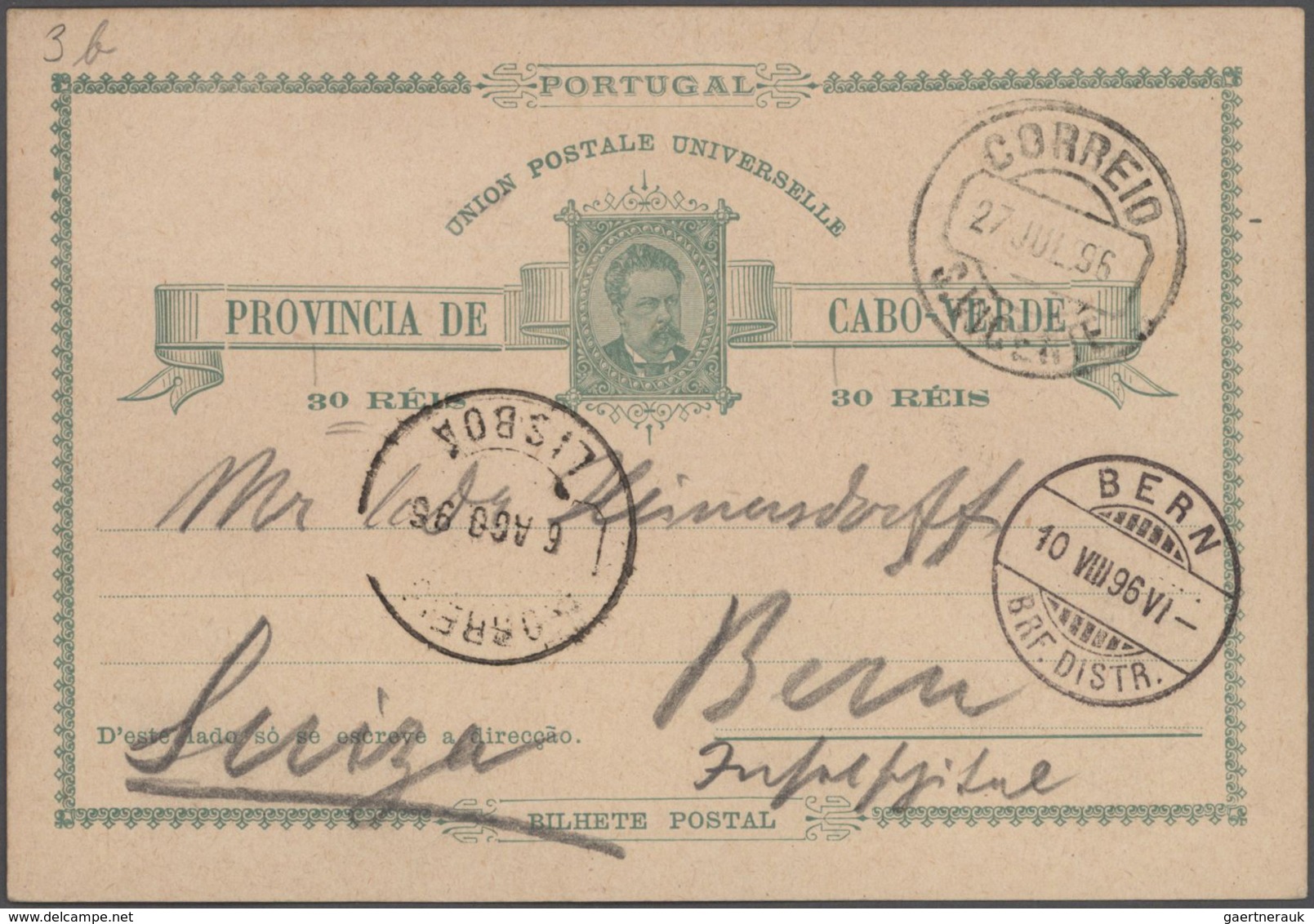 Portugal - Ganzsachen: 1878/1928 specialized collection in an ancient album with ca. 620 unused and