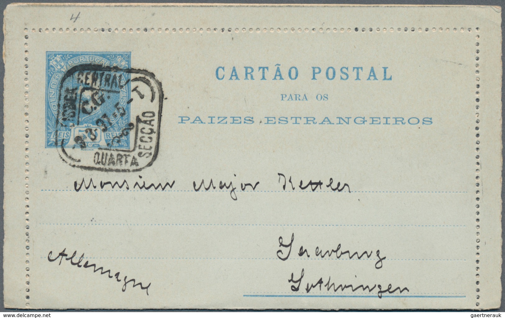 Portugal - Ganzsachen: 1890/1990 Ca. 260 Postal Stationeries (cards, Lettercards, Pictured Postcards - Ganzsachen