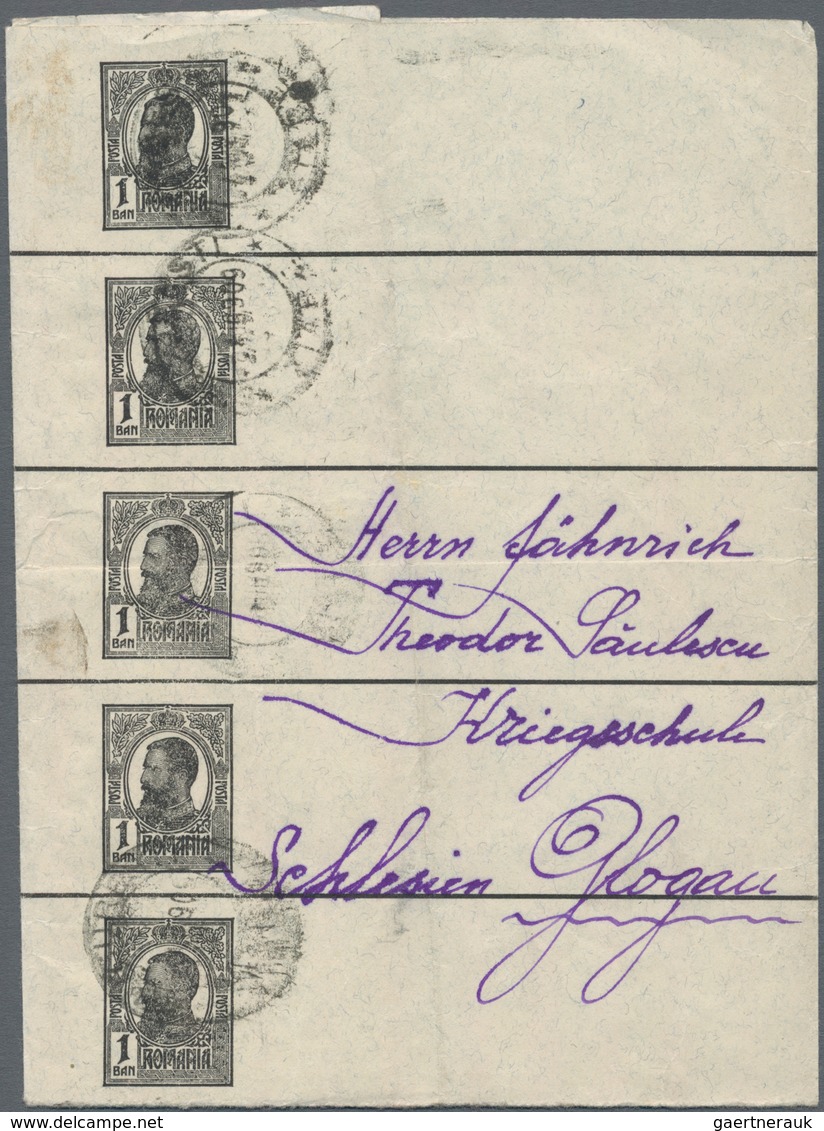 Rumänien - Ganzsachen: 1873/1981, Accumulation Of Ca. 710 Unused Postal Stationery Cards And Envelop - Postwaardestukken