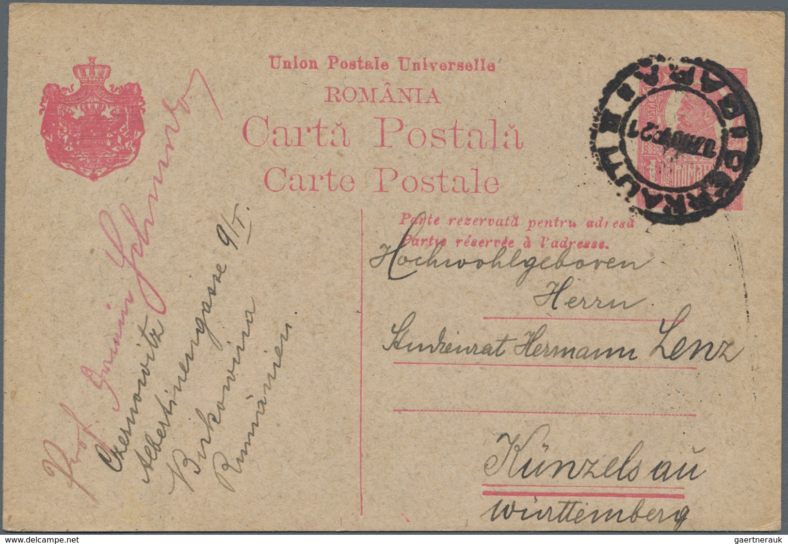 Rumänien - Ganzsachen: 1879/1981, Accumulation Of Ca. 300 Unused Postal Stationery Cards And Envelop - Ganzsachen