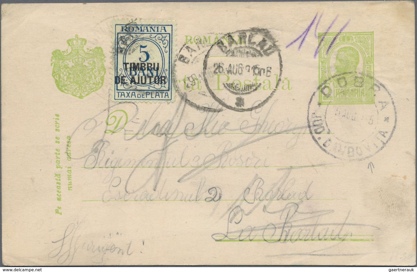 Rumänien - Ganzsachen: 1890/1980 (ca.),accumulation Of Approx. 600 Unused And Used Postal Stationery - Enteros Postales