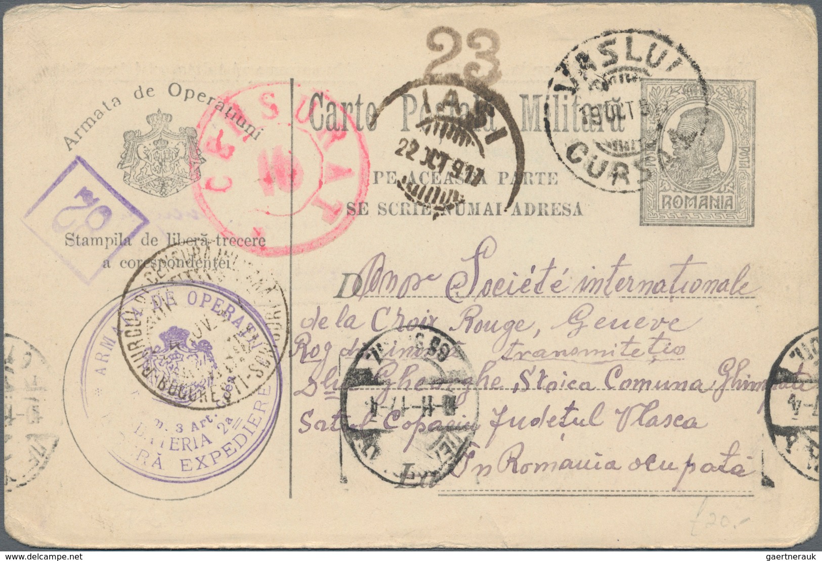 Rumänien - Ganzsachen: 1890/1980 (ca.),accumulation of approx. 600 unused and used postal stationery