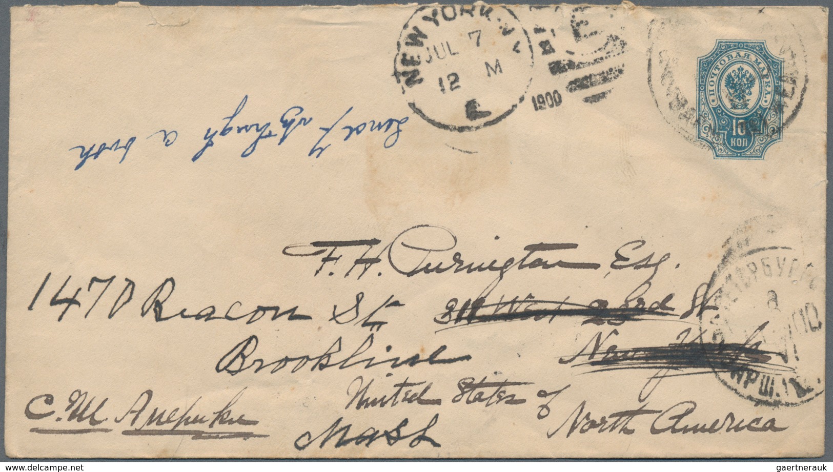 Russland - Ganzsachen: 1878/1917, Ca. 70 Unused And Used Postal Stationeries Incl. Postal Stationery - Postwaardestukken
