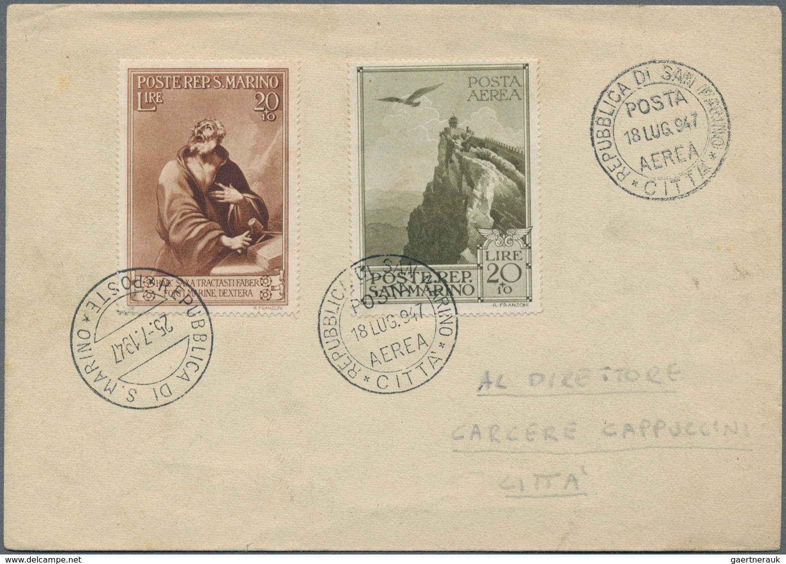 San Marino: 1873/1947: over 70 covers, starting with precursors and some nice early commercial used