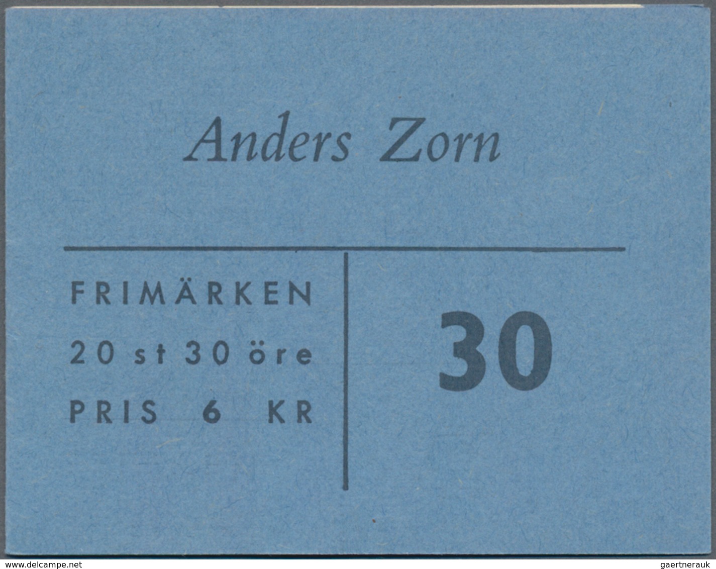Schweden - Markenheftchen: 1918/1977, duplicated accumulation with 4.448 stamp booklets in about 90