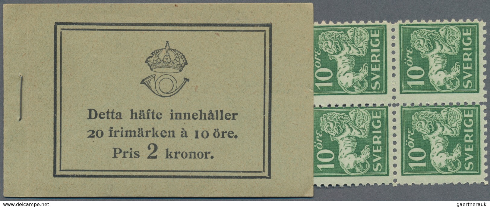Schweden - Markenheftchen: 1918/1990 (ca.), Collection Of More Than 500 Booklets, Neatly Sorted In G - 1951-80