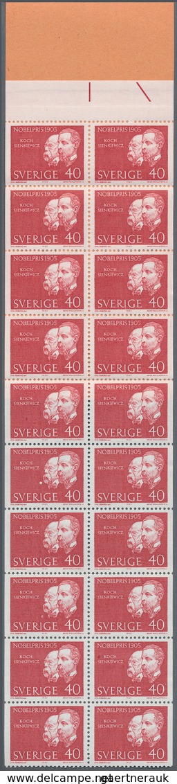 Schweden - Markenheftchen: 1942/1966, Duplicated Accumulation With 1.247 Stamp Booklets In 20 Differ - 1951-80