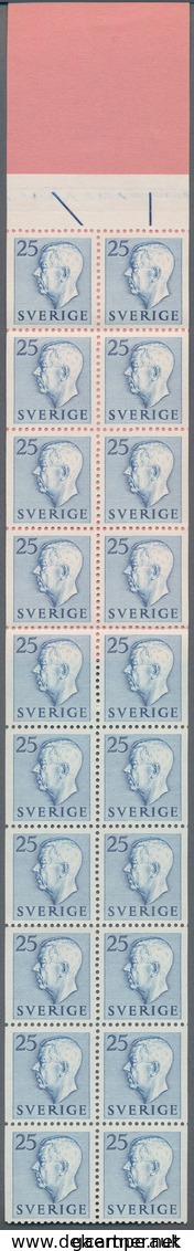 Schweden - Markenheftchen: 1942/1966, Duplicated Accumulation With 1.247 Stamp Booklets In 20 Differ - 1951-80