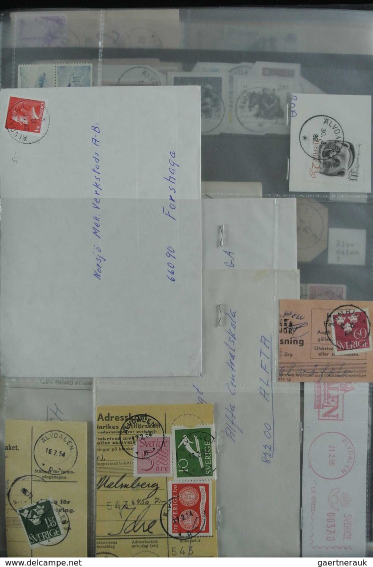 Schweden - Stempel: 1855/1980: You enjoy Sweden cancellations? Now here is your chance: collector es