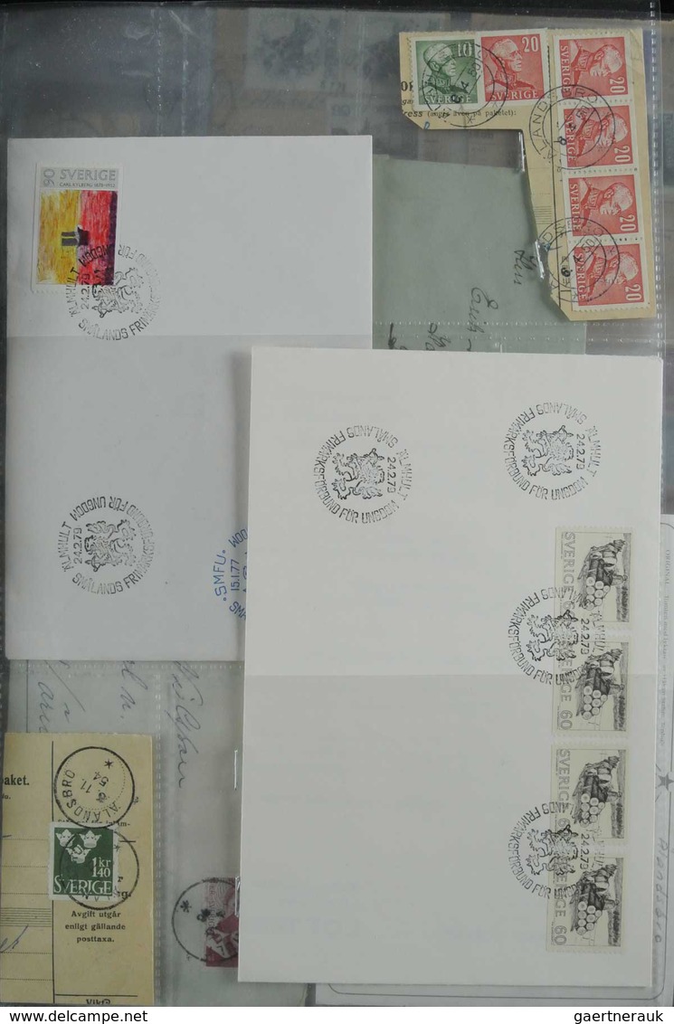 Schweden - Stempel: 1855/1980: You enjoy Sweden cancellations? Now here is your chance: collector es