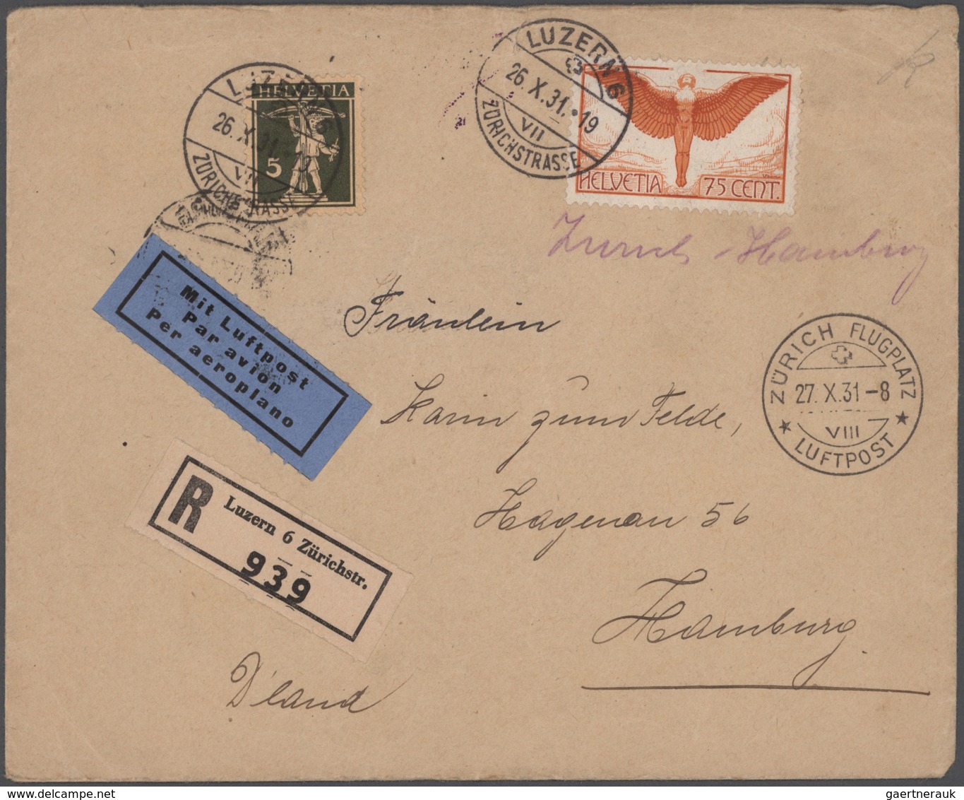 Schweiz: 1814/1955, Vielseitige Partie Von 58 Briefen Und Karten, Ab Gutem Teil Vorphila, Markenzeit - Sammlungen