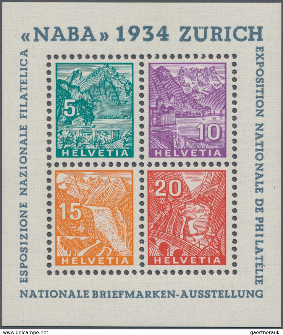 Schweiz: 1850-1980 (ca): Gewachsene Sammlung Im Schaubek Vordruckalbum Mit Nr 8 Und 9 Gestempelt, Ab - Lotes/Colecciones