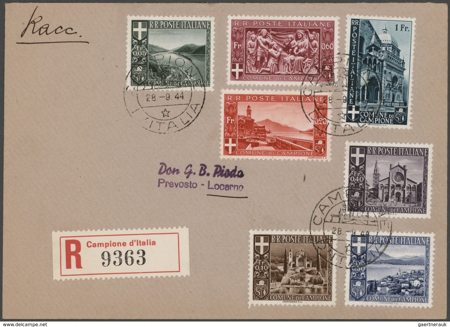 Schweiz: 1860/1990 (ca.), vielseitige Partie von ca. 370 Briefen, Karten und Gansachen, dabei zahlre