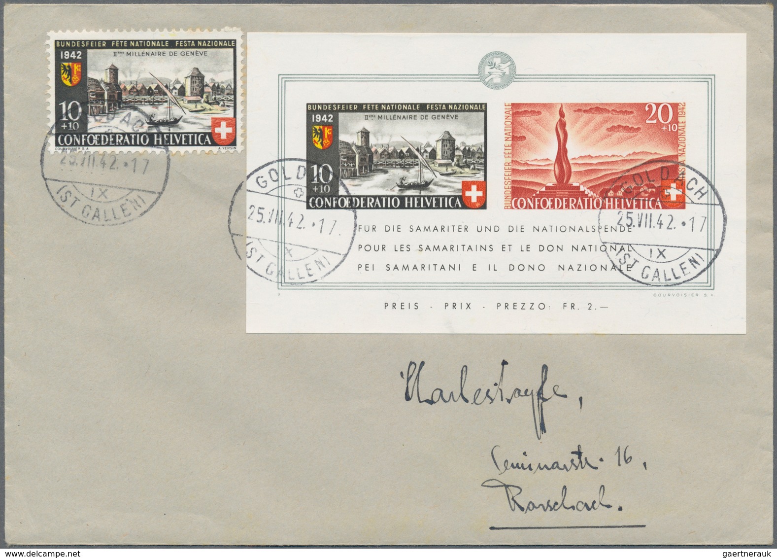 Schweiz: 1923/1965, Prächtiges Lot Von 46 Ersttags-, Satz- Und Sammlerbriefen Mit Vielen Besseren Au - Collections