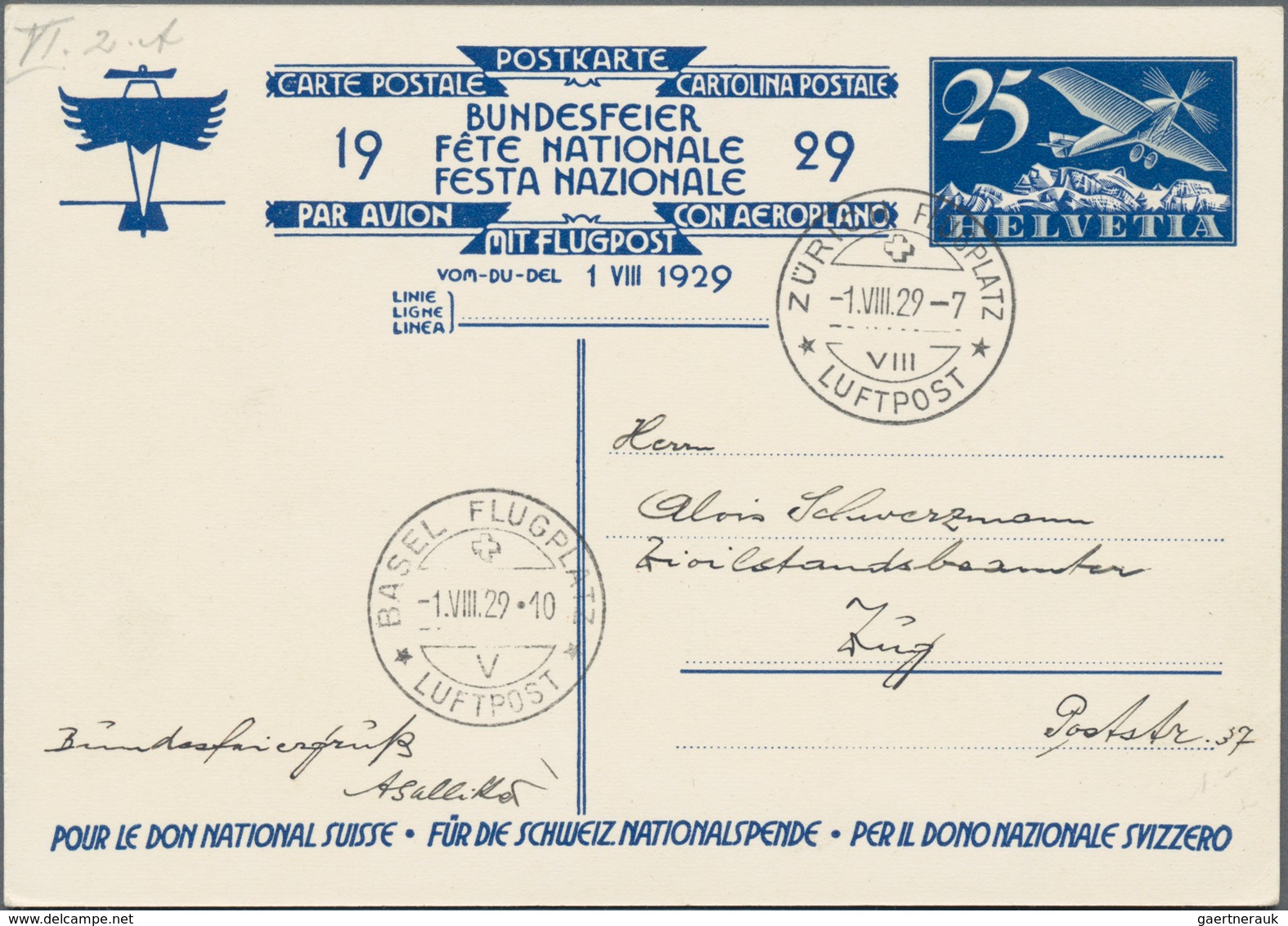 Schweiz - Ganzsachen: 1910/49, Accumulation Of Approx. 740 Unused, CTO-used And Commercially Used Po - Enteros Postales