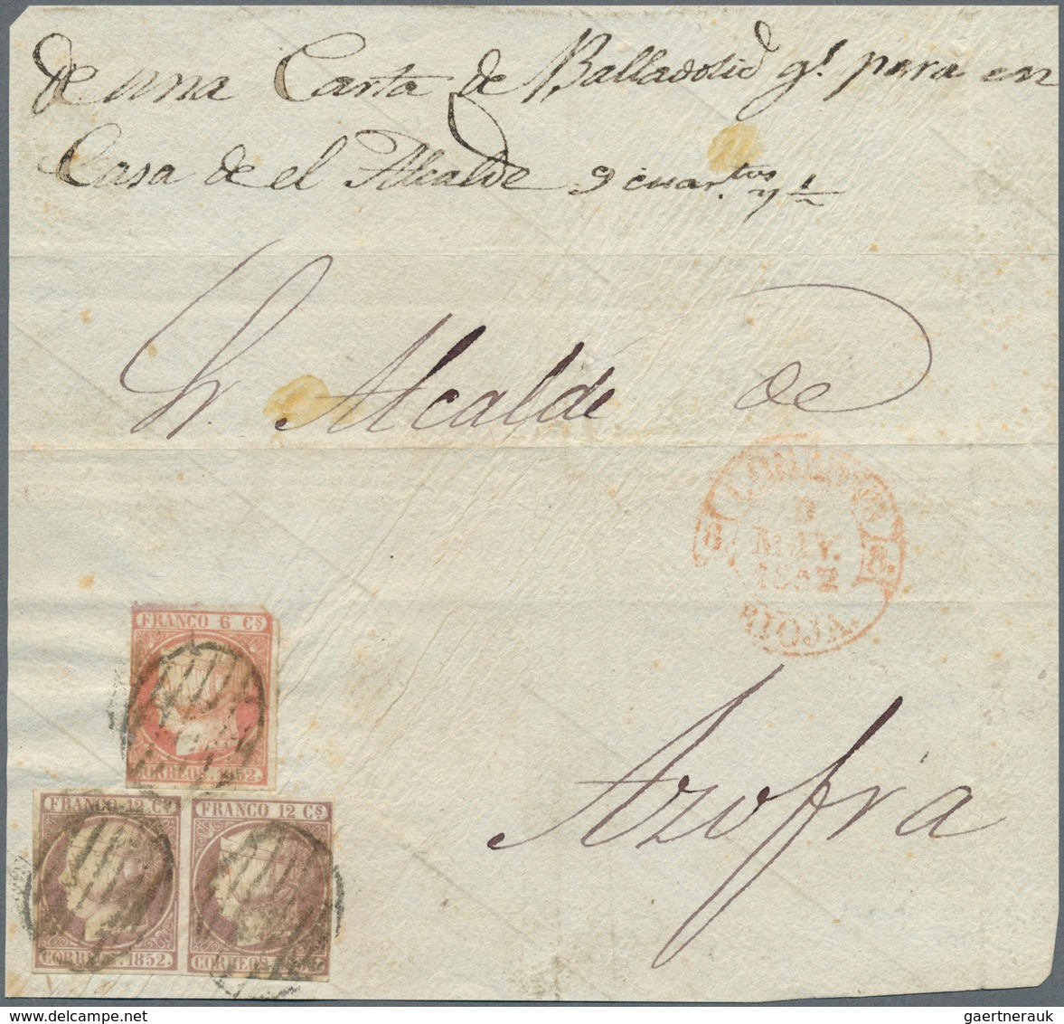 Spanien: 1850-1865 "JEWELS OF CLASSIC SPAIN": Specialized collection of top items of the imperforate