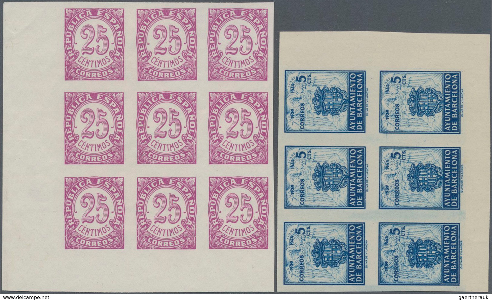 Spanien: 1852/1990 (ca.), Duplicates Mostly On Stockcards In Large Box With Several Valuable Stamps - Briefe U. Dokumente