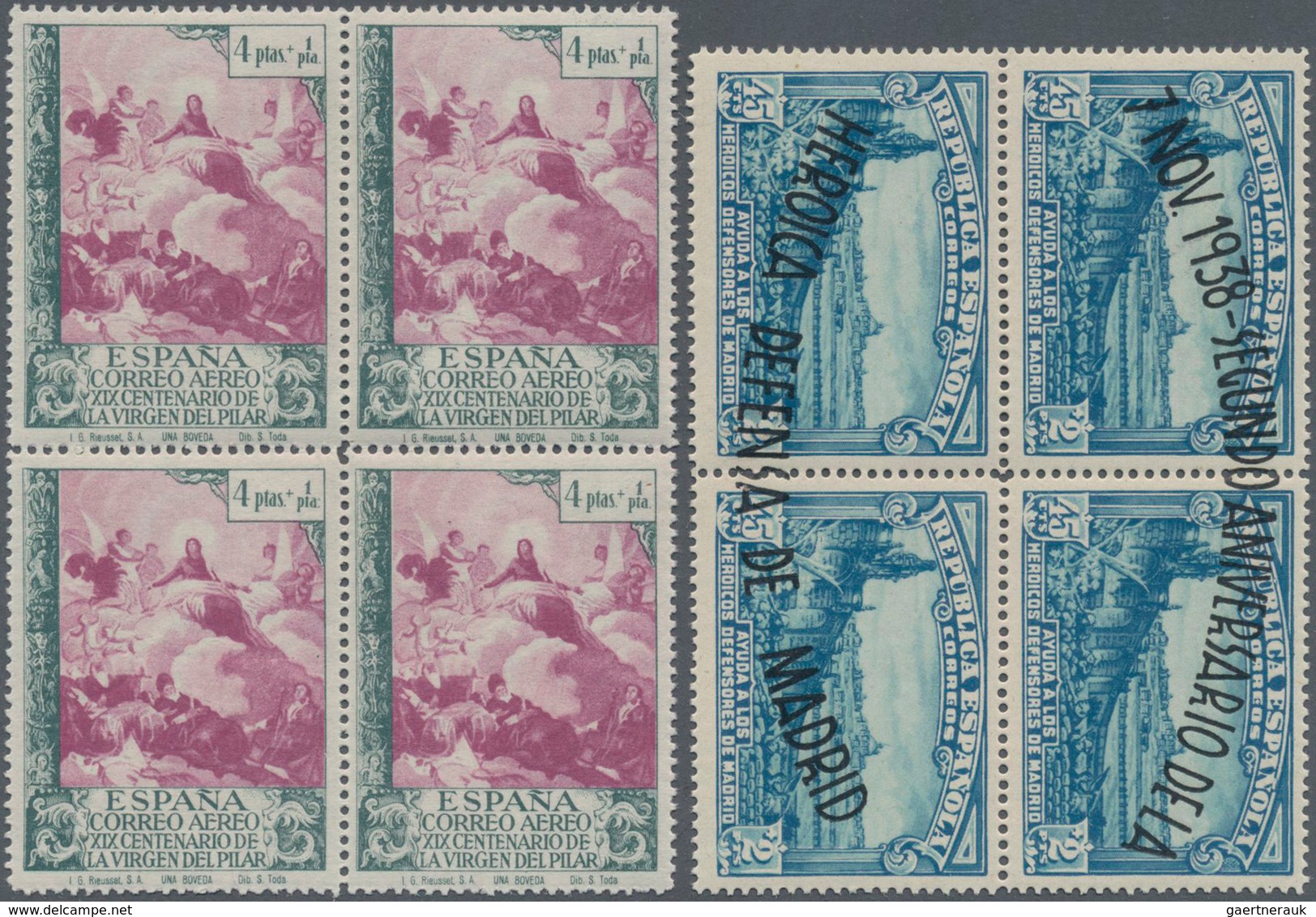 Spanien: 1852/1990 (ca.), Duplicates Mostly On Stockcards In Large Box With Several Valuable Stamps - Briefe U. Dokumente