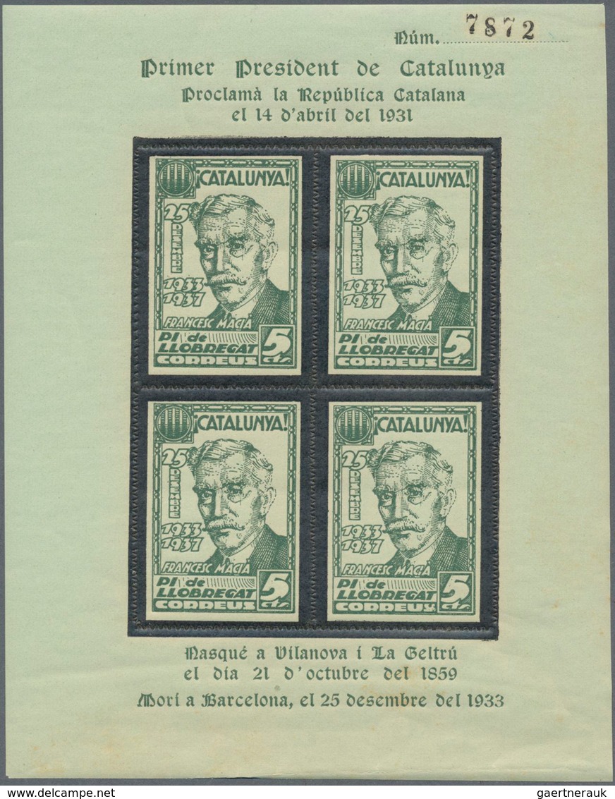 Spanien: 1852/1990 (ca.), duplicates mostly on stockcards in large box with several valuable stamps
