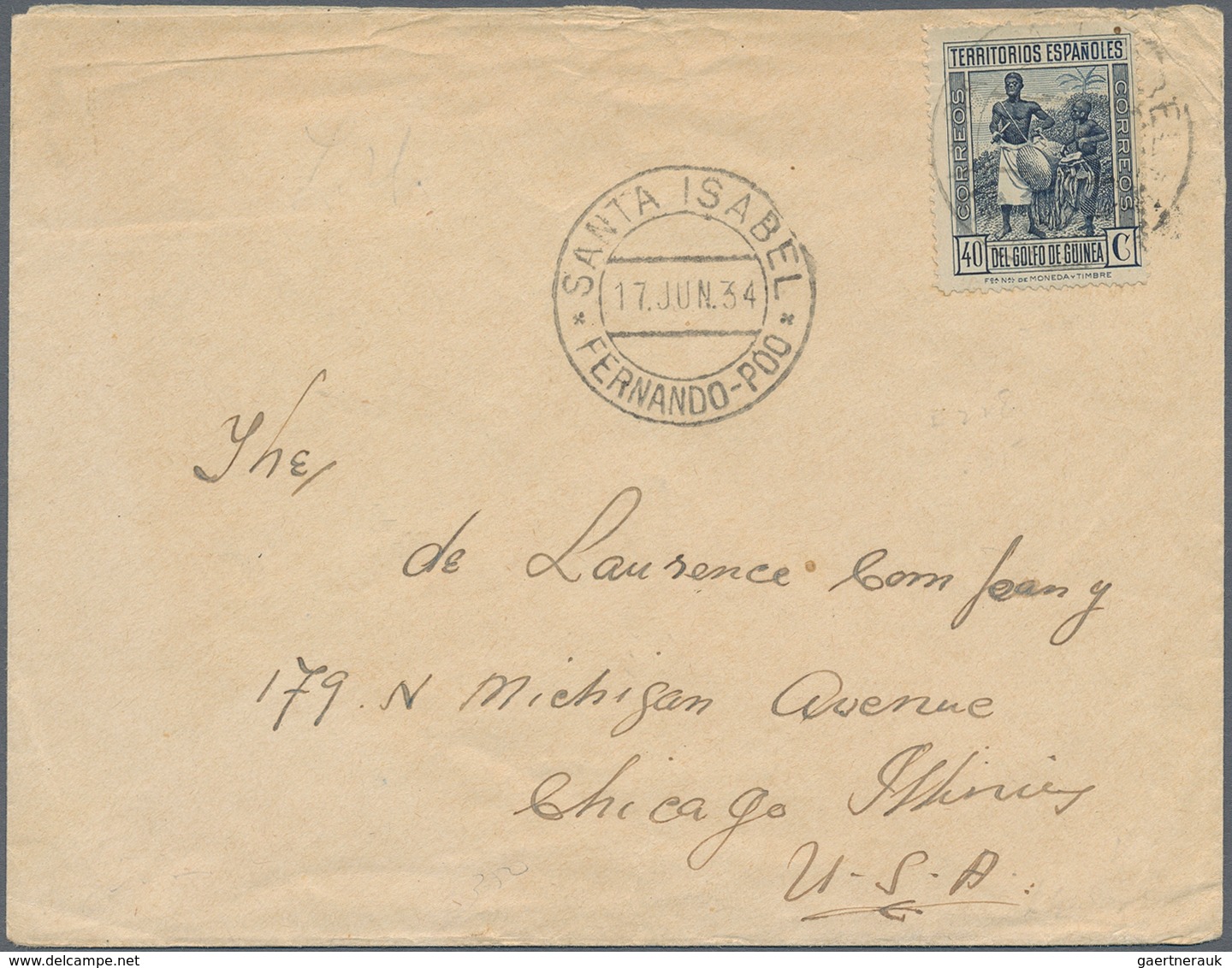 Spanien: 1860/1960 (ca.), Spain/colonies, Holding Of Some Hundred Covers/cards, Incl. Registered, Ce - Briefe U. Dokumente