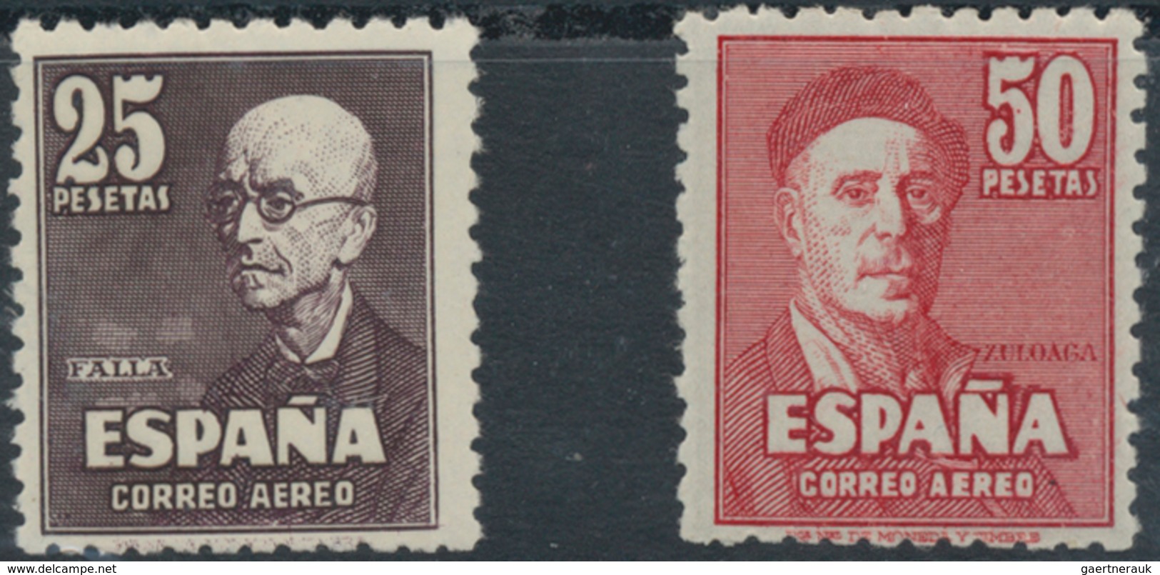 Spanien: 1938/1976 (ca.), extensive stock MNH on stockcards and in glasines sorted by years with man