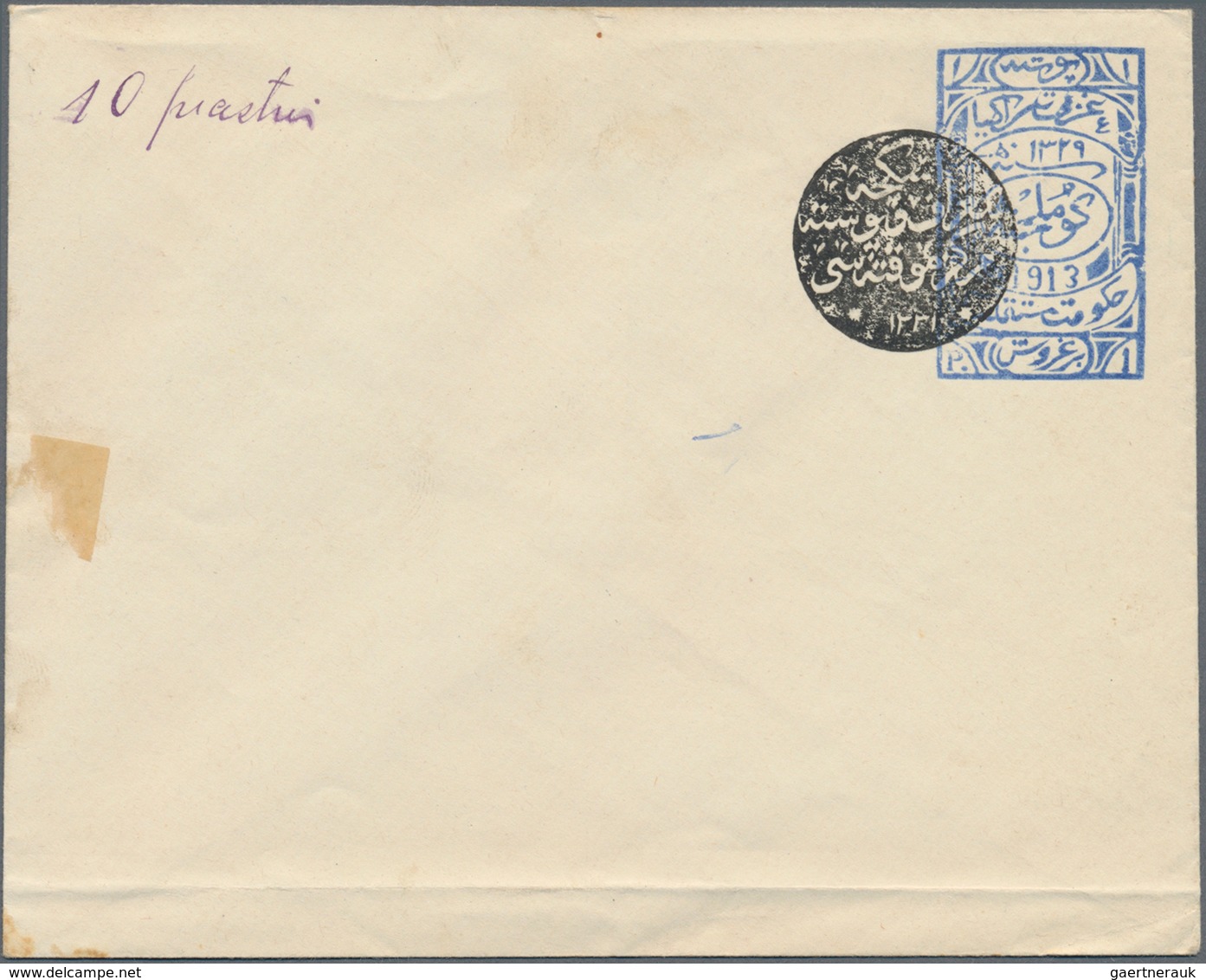 Thrakien - Ganzsachen: 1913/20 Nine Unused Postal Stationeries, Of Which Seven Envelopes And Two Car - Thracië