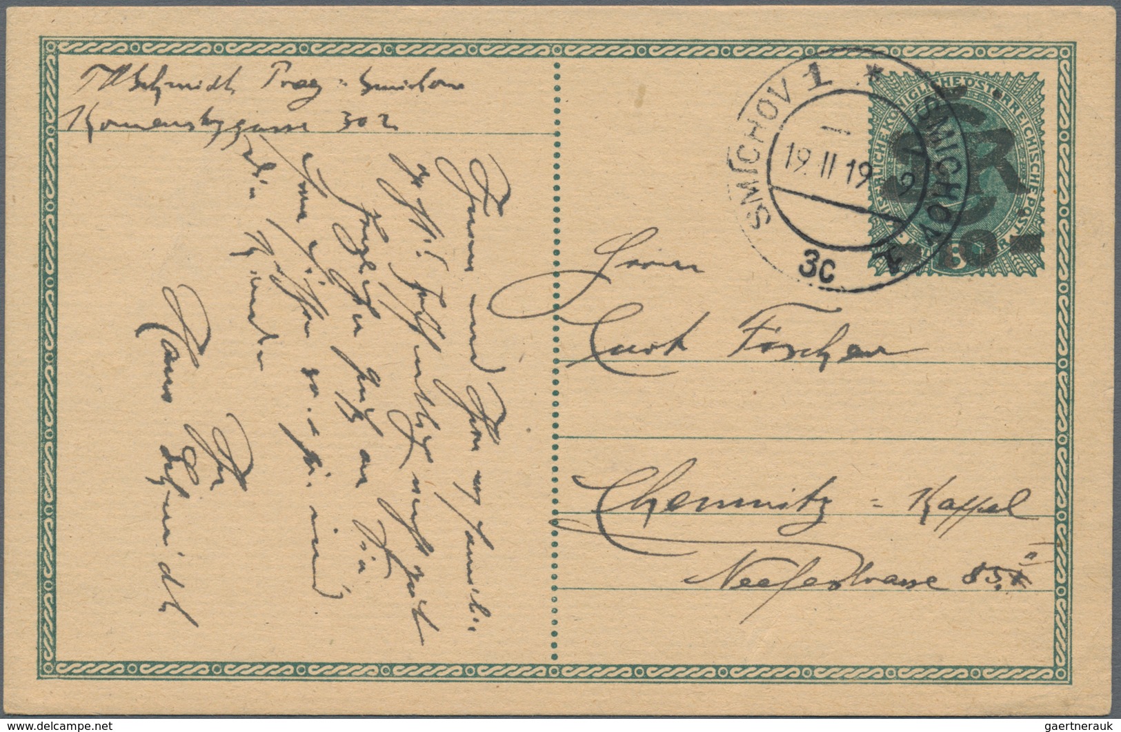 Tschechoslowakei: 1919/1999 (ca.) Holding Of About 1,070 Unused /CTO/used Postal Stationery Postcard - Oblitérés
