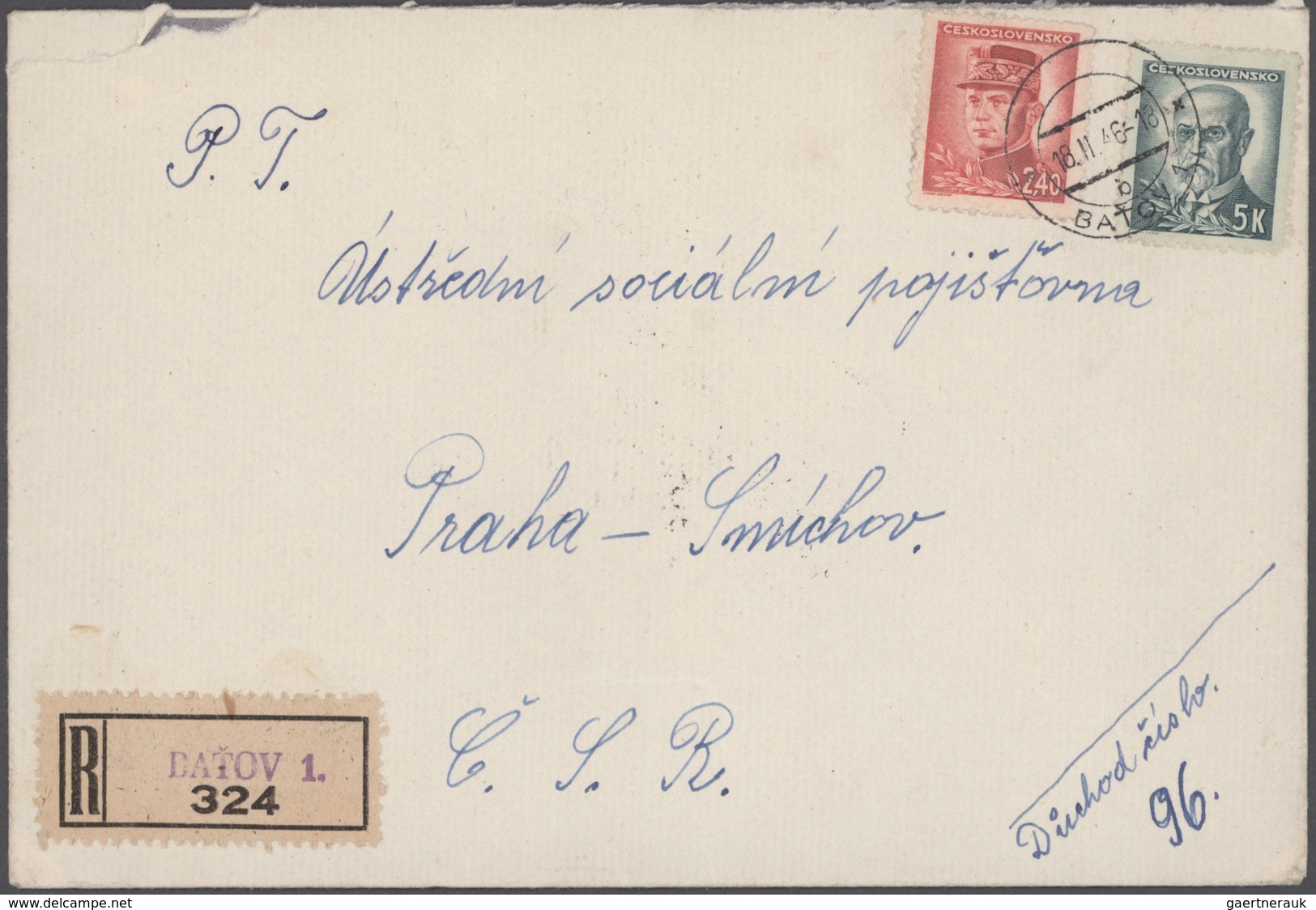 Tschechoslowakei - Stempel: 1945/1947, Transition Period, Collection Of Apprx. 265 (almost Exclusive - Andere & Zonder Classificatie